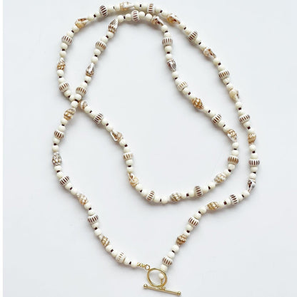 Ebb & flow wrap around necklace