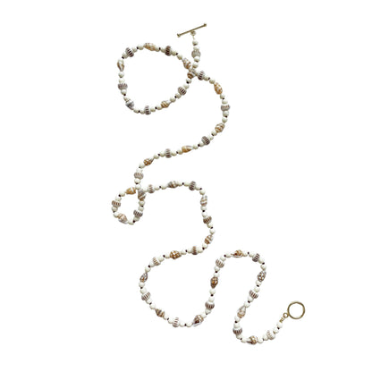 Ebb & flow wrap around necklace