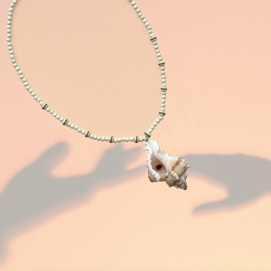 Ocean echo pendant necklace